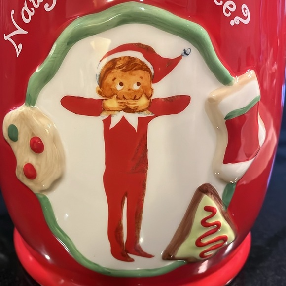 "Elf on the Shelf" Ceramic Cookie Jar - Picture 2 of 16